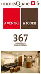 Mobile Screenshot of immosquare.fr